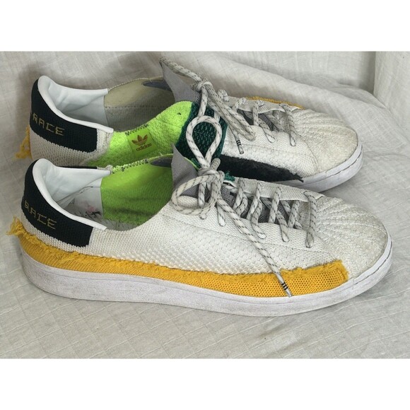 Adidas Pharrell X Superstar Patchwork White FY2294 Mens 10 *No insoles main image 5